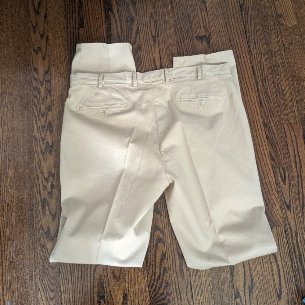 Peter Millar Pilot Flat Front Stretch Cotton Twill Pants...Size ...40 - Picture 4 of 8